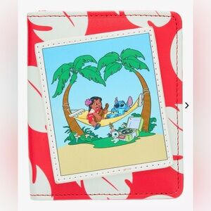 NWT Her Universe Disney’s LILO postcard mini wallet